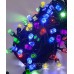 РУБІН 100 LED 7м, мульті (3-колірна лампочка)