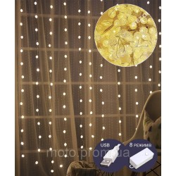 Штора-роса 360 led Штора-роса 360 led