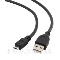Кабель USB - Micro, чорний