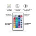 LED стрічка 3528, 5м с пультом, RGB