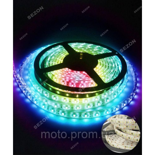Вулична LED стрічка 5050, 18м, мульті