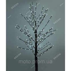 Дерево коричневий стовбур 225 LED 1,5м, білий Дерево коричневий стовбур 225 LED 1,5м, білий