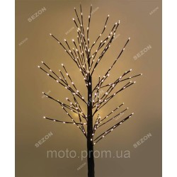 Дерево коричневий стовбур 225 LED 1,5м, білий теплий Дерево коричневий стовбур 225 LED 1,5м, білий теплий