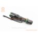 Фонарь передний 1 диод 2800 lumen алюминиевый, Li-ion 3.7V 3800mAh с зарядкой, влагозащитный, чёрный BL-1820