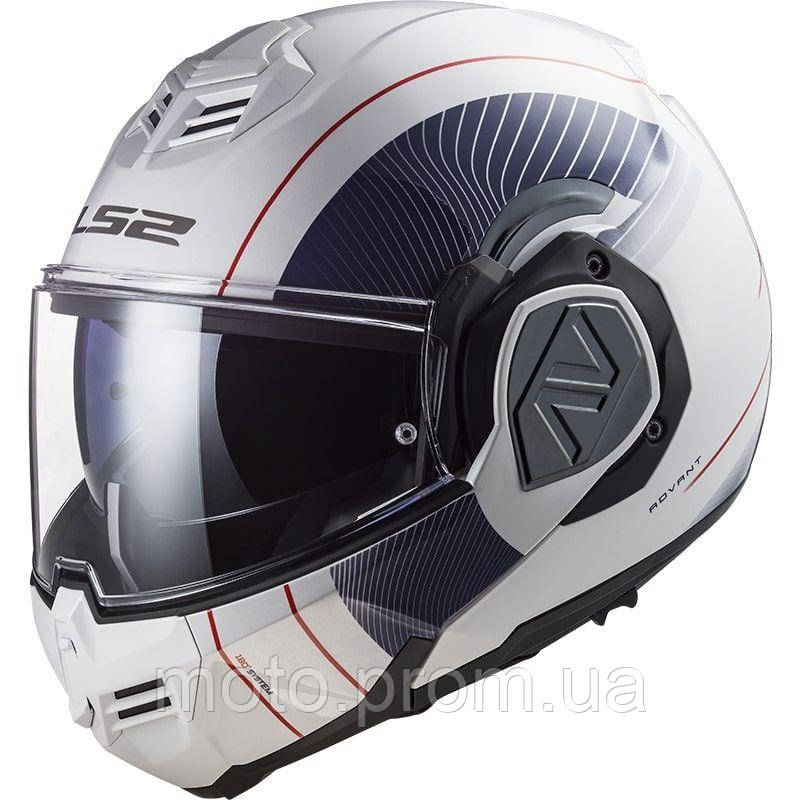 Мотошолом LS2 FF906 Advant Cooper White Blue (XL)