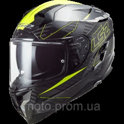 LS2 FF327 Challenger CT2 Fold Gloss Hi-Vis Yellow (L) Жовтий - Hi-Viz, S