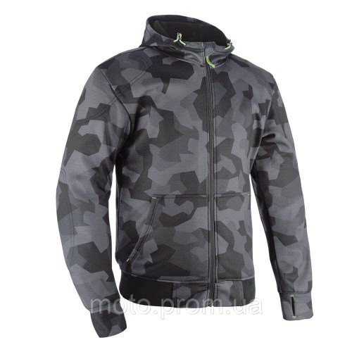 Мото куртка Oxford Super Hoodie 2.0 MS Grey Camo (S) XL