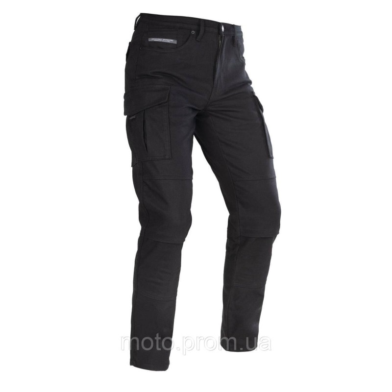Мотоджинси Oxford Cargo MS Pant Black (36, Стандартні)