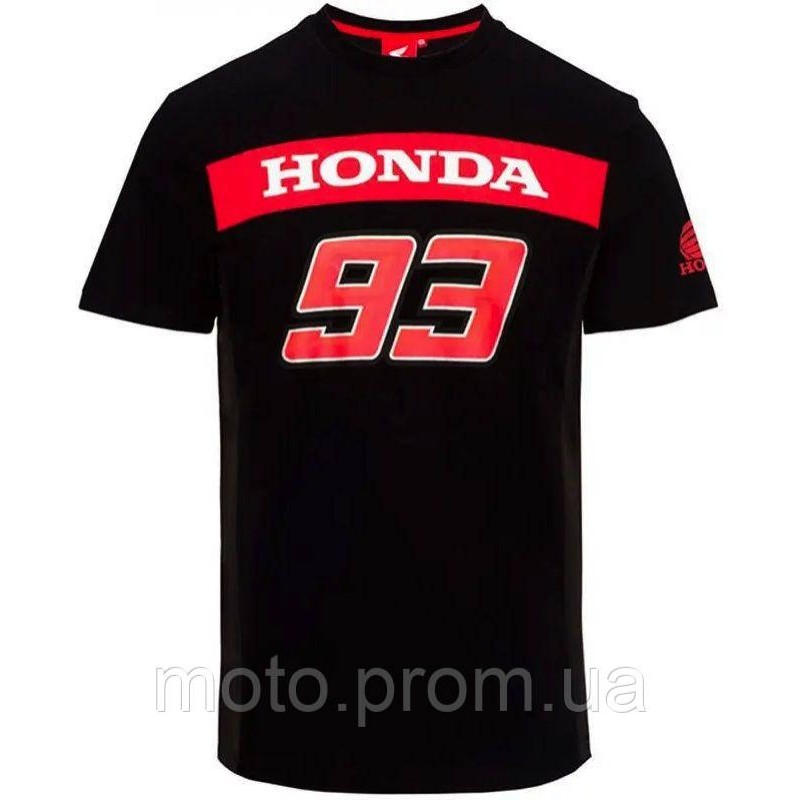 Official Dual Honda Marc Marquez 93 T-Shirt Black (S)