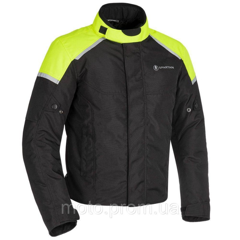 Oxford Spartan Short WP MS Jkt Blk/Fluo (3XL) S