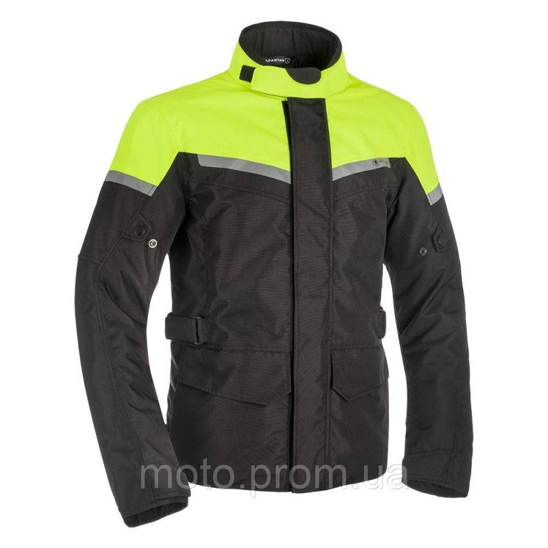 Oxford Spartan Long WP MS Jkt Blk/Fluo (XXL)