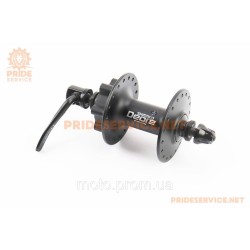 Втулка передня MTB алюмінієва 14Gx36H, Disk-brake, кріпл. ексцентрик, чорна DEORE НВ-M525A Втулка передня MTB алюмінієва 14Gx36H, Disk-brake, кріпл. ексцентрик, чорна DEORE НВ-M525A