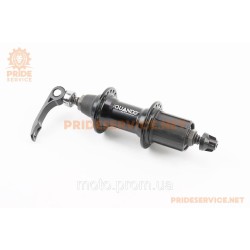 Втулка задня MTB алюмінієва 14Gx36H під касету 8-10зв, V-brake, кріпл. ексцентрик, чорна KT-AR8R Втулка задня MTB алюмінієва 14Gx36H під касету 8-10зв, V-brake, кріпл. ексцентрик, чорна KT-AR8R