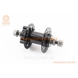 Втулка передня MTB 14Gx36H, Disk-brake, кріпл. гайка, чорна SF-A25 Втулка передня MTB 14Gx36H, Disk-brake, кріпл. гайка, чорна SF-A25