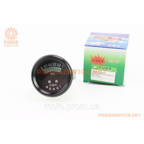 Покажчик тиску оливи 0-10 х0,1мРа, D-60 mm Тип 2