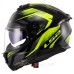 LS2 FF808 Stream 2 Fury Black Hi-Vis Yellow (L) XL