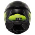 LS2 FF808 Stream 2 Fury Black Hi-Vis Yellow (L) XL