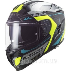 LS2 FF327 Challenger CT2 Thorn Hi-Vis Yellow (XL)
