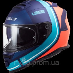LS2 FF800 Storm Slant Matt Blue Fluo Orange (XL) XXL