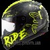 LS2 FF353 Rapid Naughty Matt Black Hi-Vis Yellow (XXL)