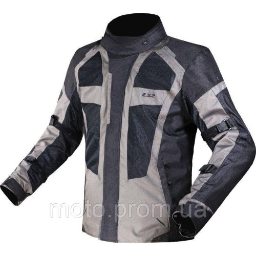LS2 Scout Man Jacket Black Dark Grey (L) S