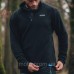 Oxford Advanced Micro Fleece 1/2 Neck MS Top Black (XL)