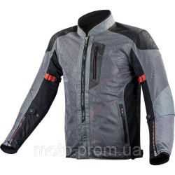 LS2 Alba Man Jacket Dark Grey Black (M)