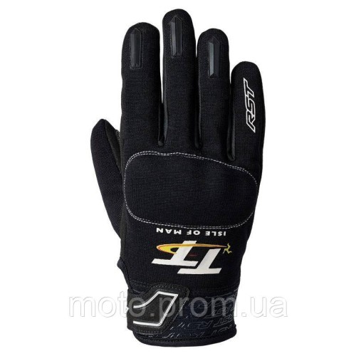 RST Gloves IOM TT Team Evo Men CE - Black (M)