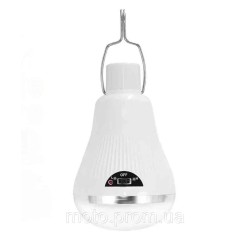 Лампа діодна для кемпінгу micro USB, сонячна панель Bailong GD-6029