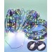 Роса на катушці 1000 LED 100м зелений провід, 8 режимів +USB, мульті
