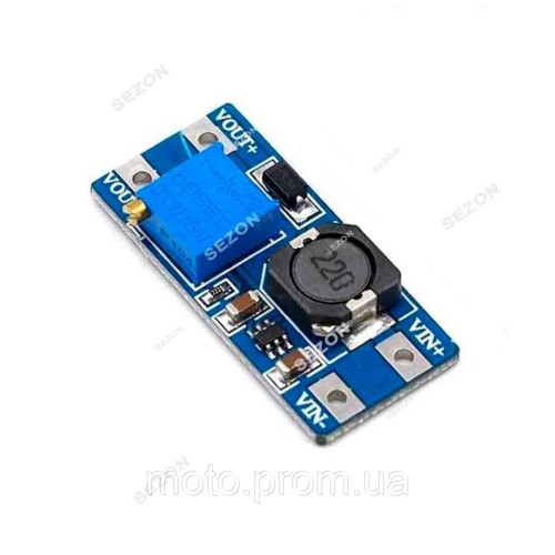 Повишаючий перетворювач МТ3608, 5V-28V
