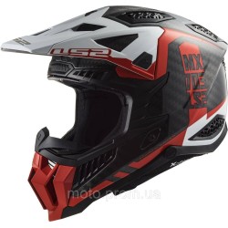 LS2 MX703 C X-Force Victory Red White (L) M