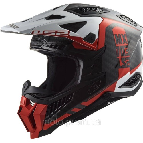 LS2 MX703 C X-Force Victory Red White (L) M