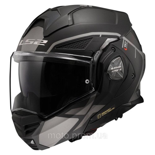 LS2 FF901 Advant X Metryk Matt Titanium (M)