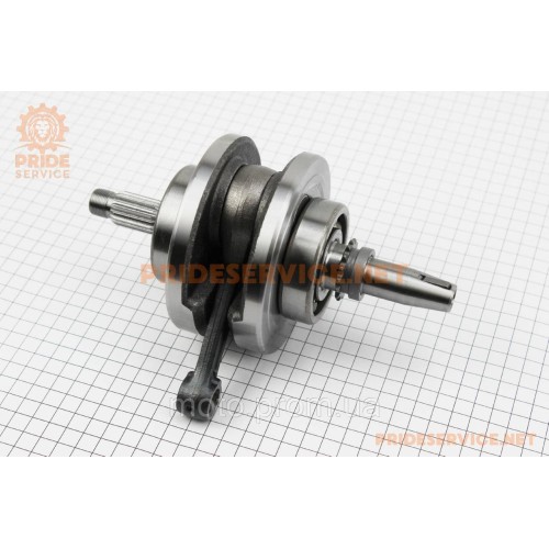 Колінвал + підшипники + шестерня CB-125/150cc