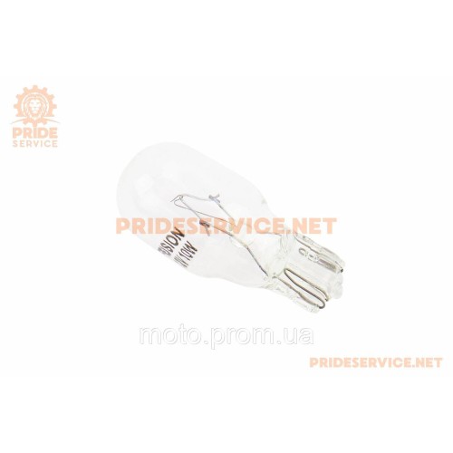 Лампа поворота (белая без цоколя) 12V/10W Т13