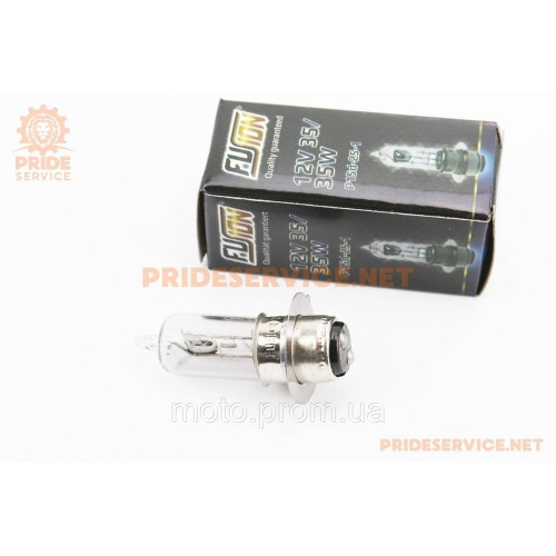 Лампа фары P15D-25-1 12V 35/35W