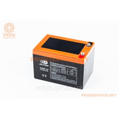 Акумулятор 12V12Ah 6DZF12 кислотний (L150*W101*H99mm) для ДБЖ, іграшок та ін.
