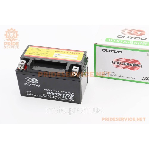 Акумулятор 12V7Ah UTX7A-BS(MF) кислотний (L150*W85*H95мм), від 2шт -5%