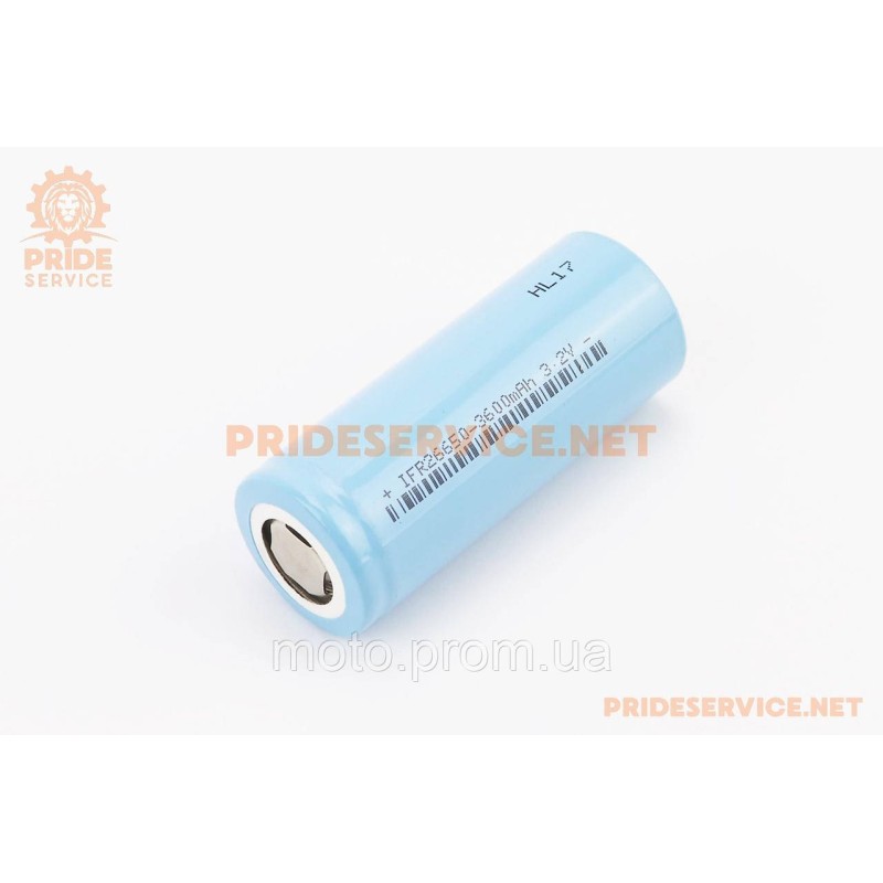 Акумулятор 3,2V 3600mAh 26650 3C Li-ion (L65*D26мм)