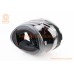 Шлем интеграл, закрытый BLD-M63 S (55-56см), ЧЁРНЫЙ глянец с красно-бело-серым рисунком