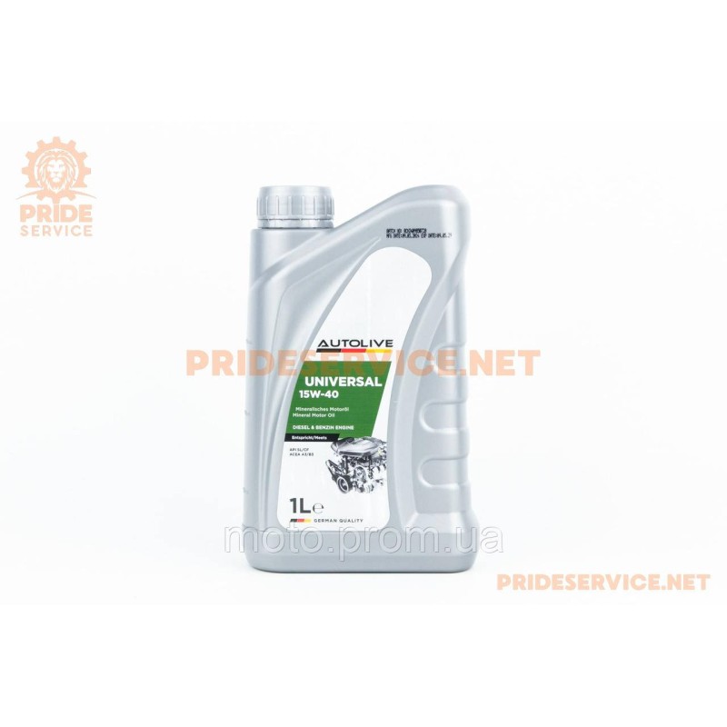 Олива 4T 15W-40 - мінеральна універсальна