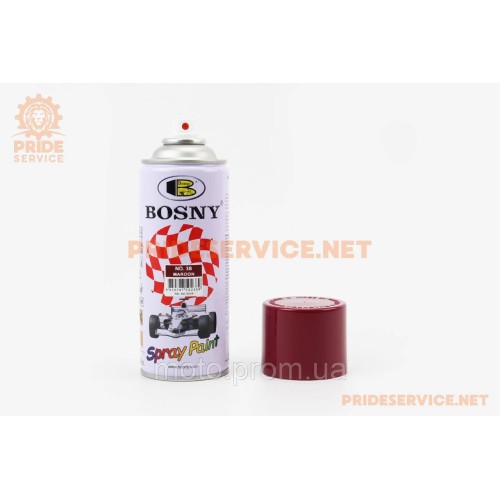 Краска акриловая, бордовый, Аэрозоль 400ml (№38)