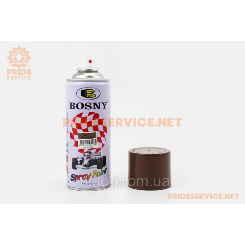 Краска акриловая, коричневый, Аэрозоль 400ml (№7)