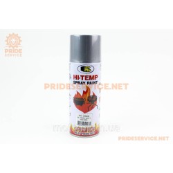 Фарба акрилова жаростійка, срібний, Аерозоль 400ml (№0300)