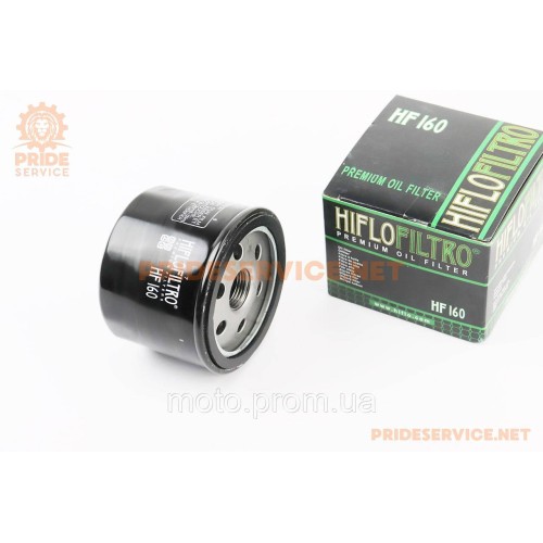 Фильтр масляный HF160 (76x62мм) BMW K1200/1300, S1000RR, F 650/700/800 GS 07-16, Husqvarna 900 Nuda R