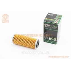 Фільтр-елемент оливний HF652 (33x87мм) KTM EXC400/450/530; EXC-F 250-350; SX-F 250/350/450, HUSQVARNA FC 250/350/450; FE