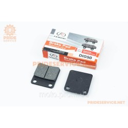Гальмівні колодки (дискові) Honda DI050/Tact 50; DAELIM GZ50; SYM- Orbit 50; KYMCO-MXU 400 к-кт 2 шт. червоні