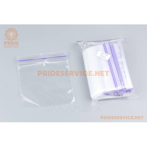 Пакеты с замком Zip-Lock 12*12см, уп.100шт