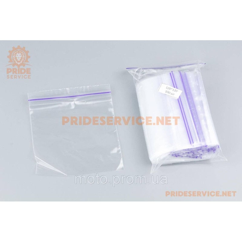 Пакеты с замком Zip-Lock 12*12см, уп.100шт